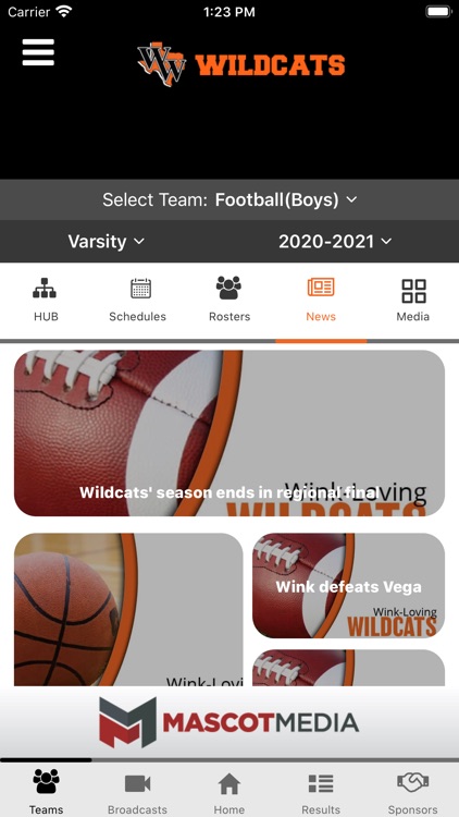 Wink Wildcat Athletics screenshot-6