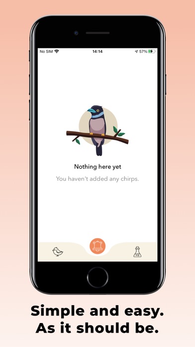 Chirps - Small Reminders screenshot 2