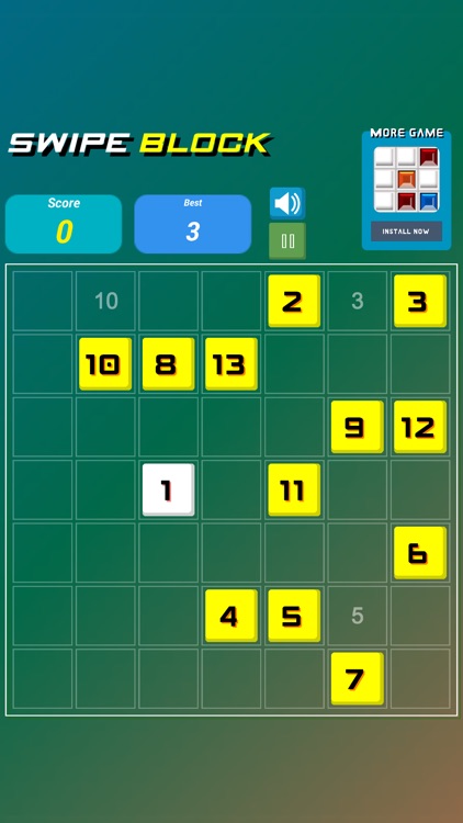 Swipe Block: Number Ascending screenshot-4