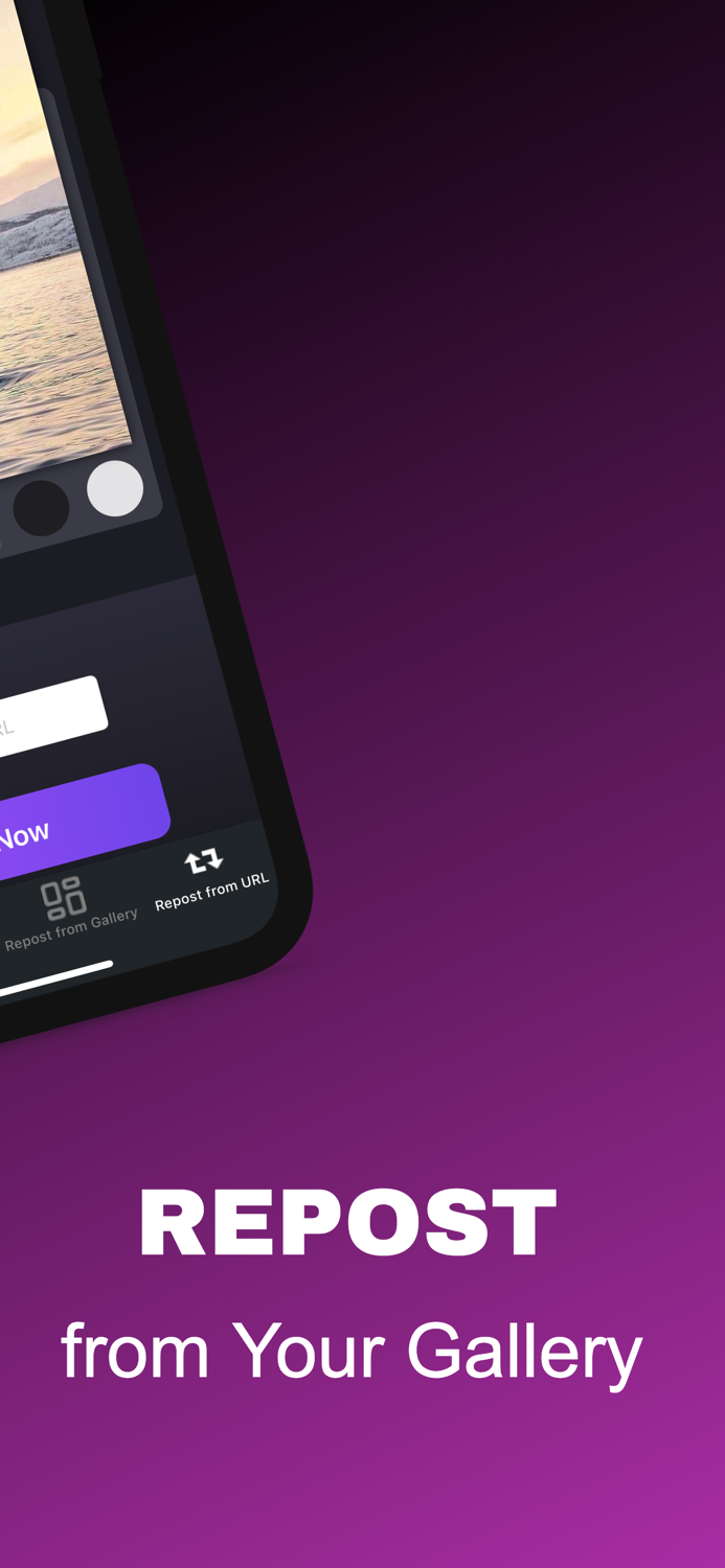 Repost for Instagram ·