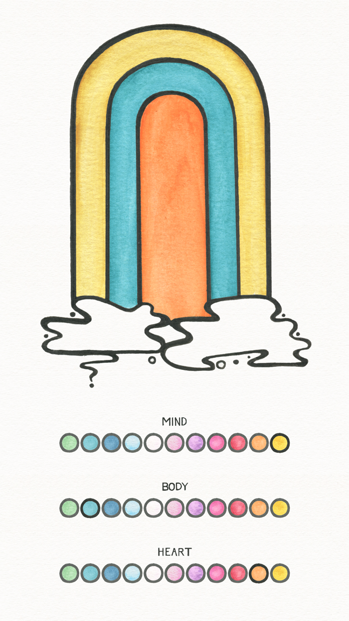 COLOR MODE - YOUR MOOD WIDGET