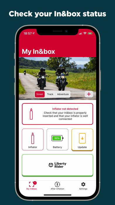 My In&box - Motorcycle Airbag screenshot 3