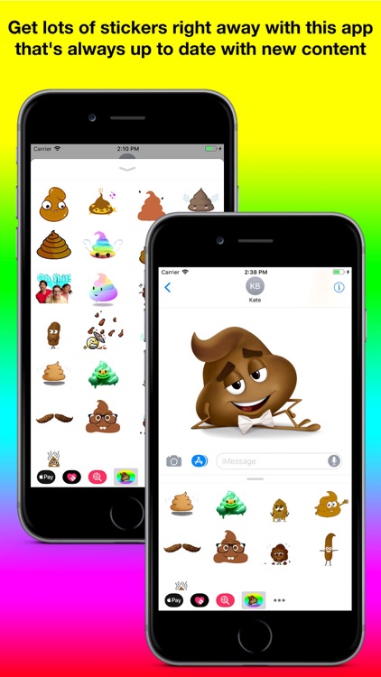 Animated Poop Stickers Pro