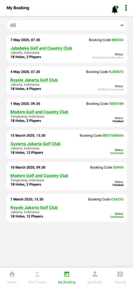 Game screenshot Golfers Booking hack