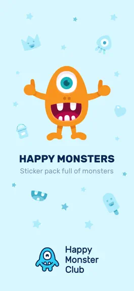 Game screenshot Happy Monster stickers mod apk