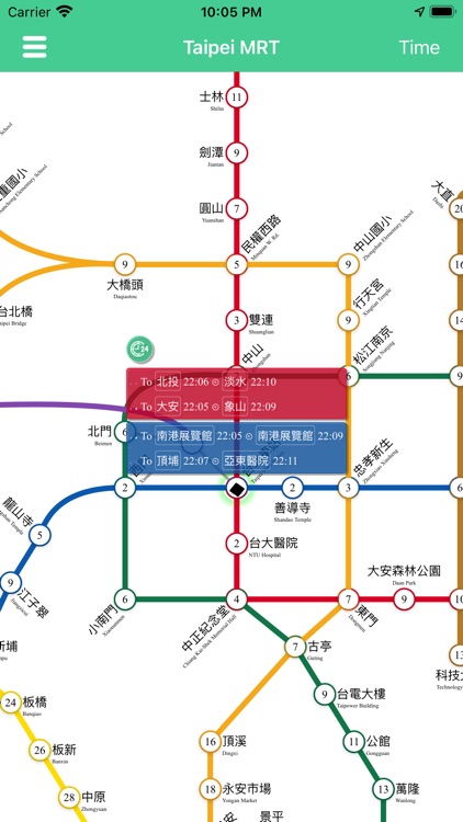 Taipei Metro Map