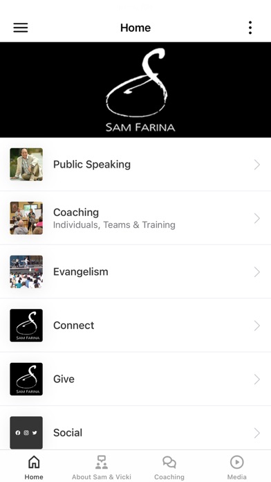 How to cancel & delete Sam Farina Ministries from iphone & ipad 1