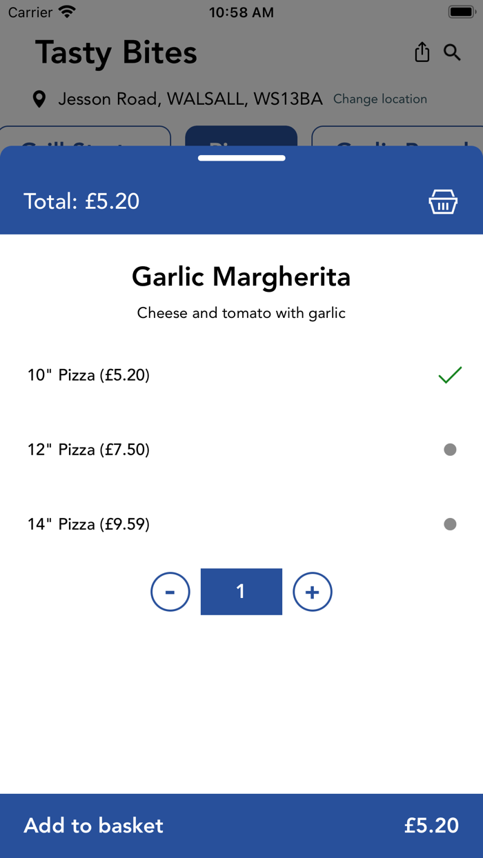 Tasty Bites Nottingham