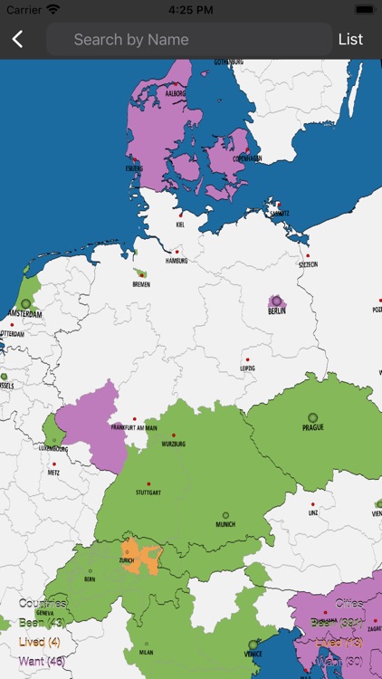 Countries Been