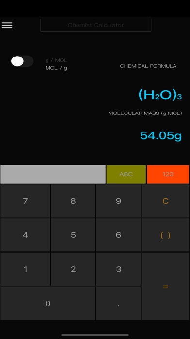 How to cancel & delete Chemist Calc from iphone & ipad 1