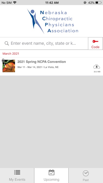 NCPA Mobile Event App