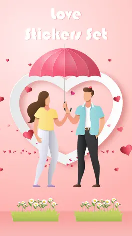 Game screenshot Valentine's Couple Stickers mod apk