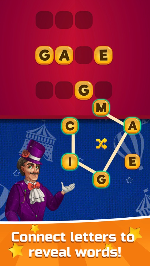 【图】Circus Words: Magic Puzzle(截图3)