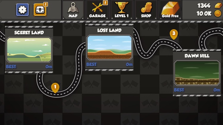 Hill Climb Racing- Offroad Car screenshot-4