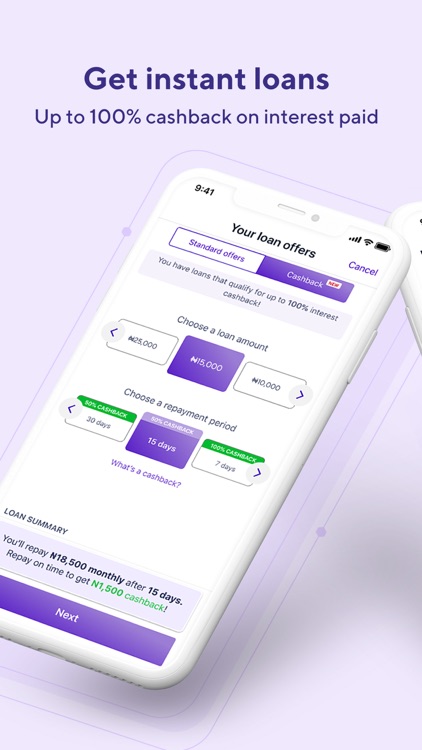 Carbon: fast loans and banking