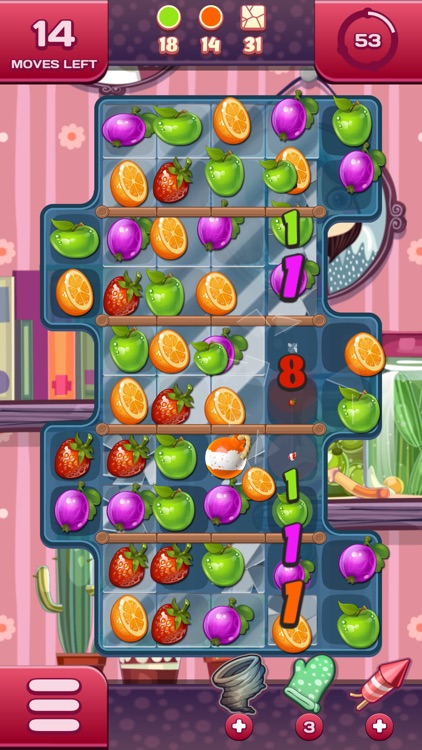 Agnes' Fruits Match-3 Puzzle screenshot-4