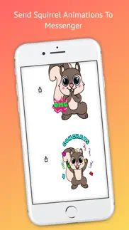mitzi squirrel emojis iphone screenshot 4