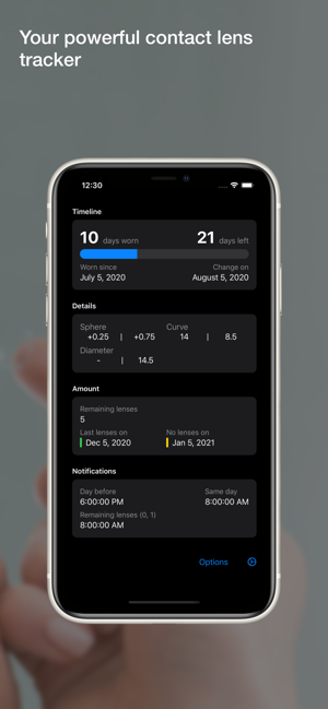 Lensy - Contact Lens Tracker(圖1)-速報App