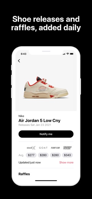 Rytmisk Som chance Drop - Shoe Releases & Raffles on the App Store