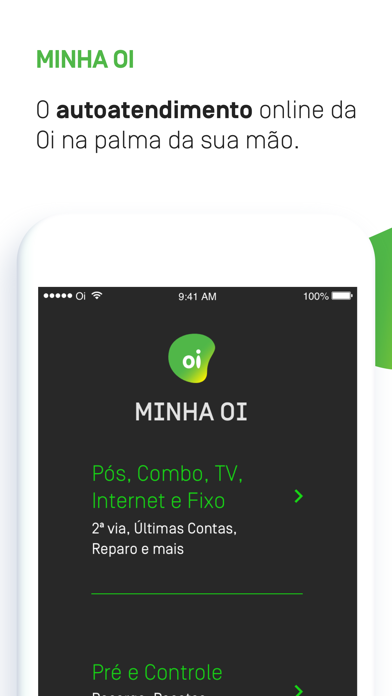 How to cancel & delete Minha Oi - Conta, 2 Via e Mais from iphone & ipad 1