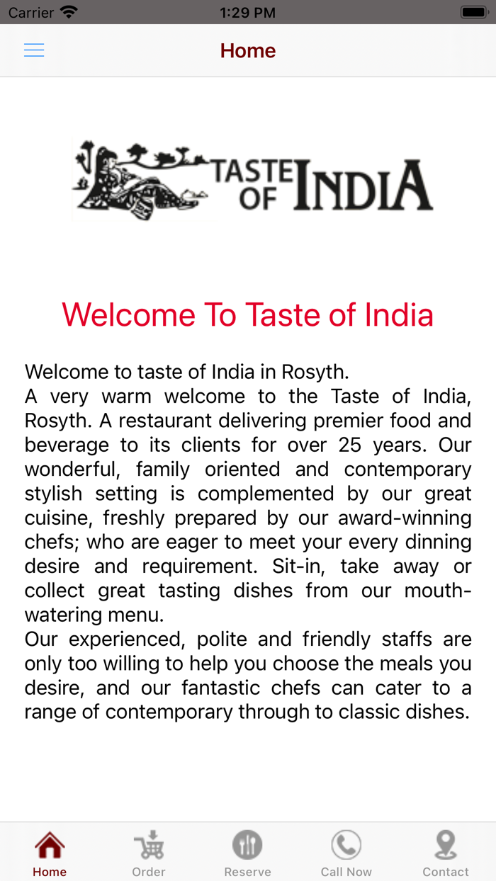 Taste of India Rosyth