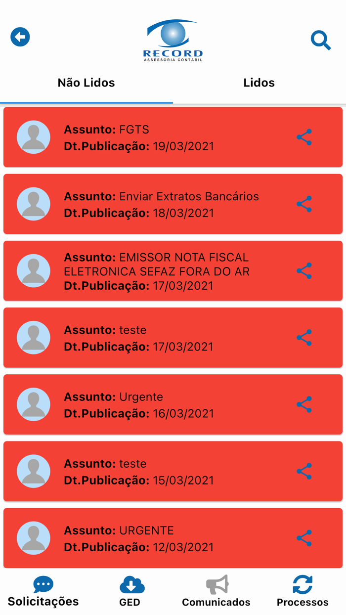 Record Assessoria Contábil