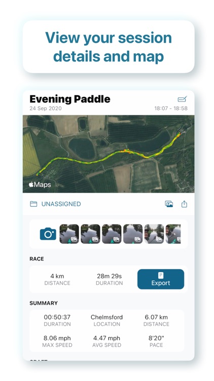 Paddle Logger for Watersports screenshot-6
