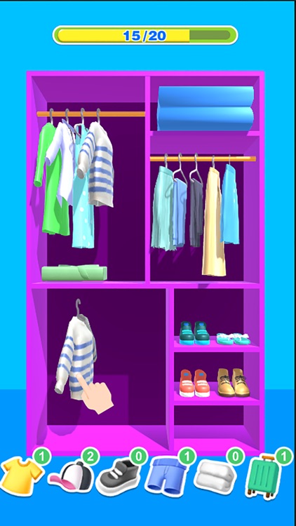 Tidy Clothes 3D screenshot-0