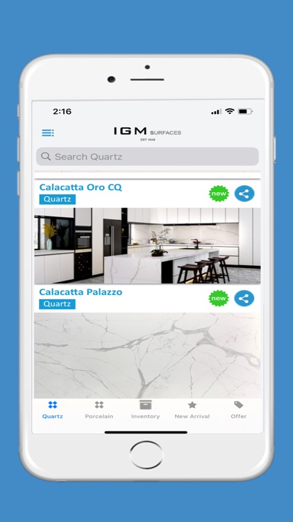 IGM Surfaces