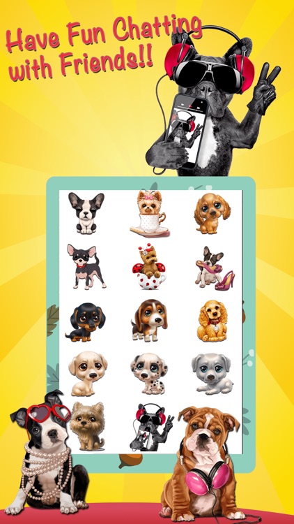 Cute Dog Stickers Emoji screenshot-2