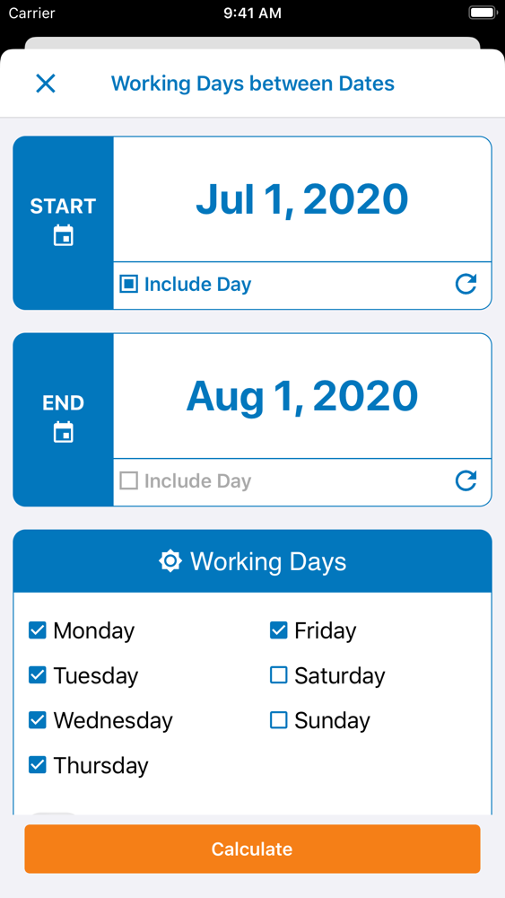 Date Calendar Calculator App for iPhone Free Download Date Calendar