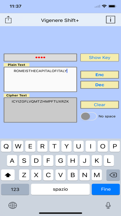 How to cancel & delete Vigenere Shift Plus from iphone & ipad 1