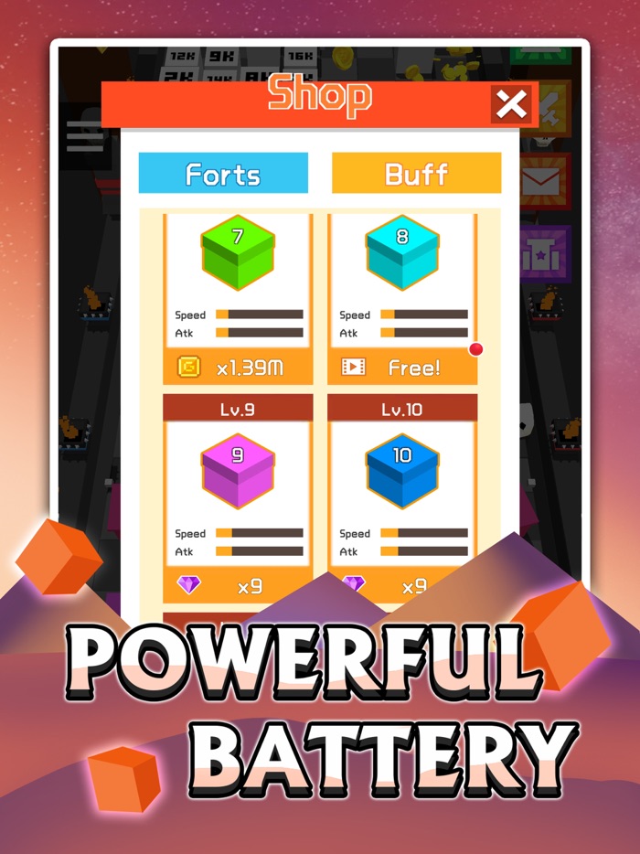 Battle of Cubes - Idle Games