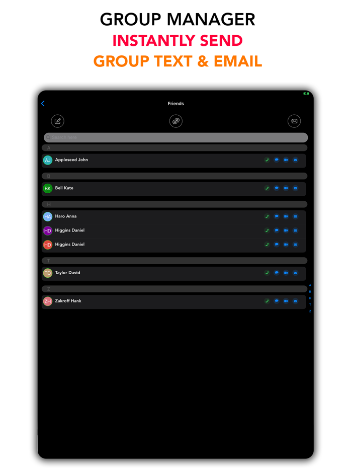 My Contacts - Backup  Restore