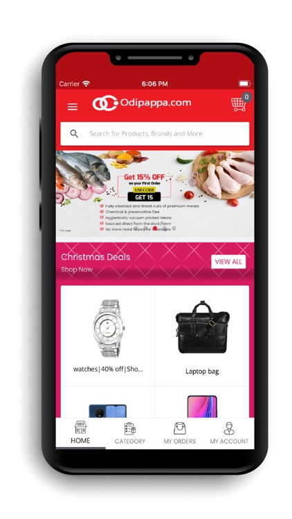 Odipappa Online Shopping App