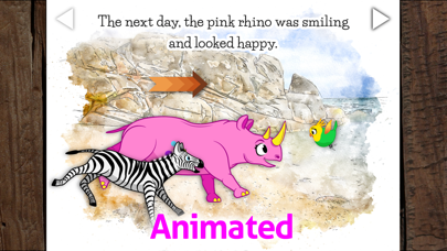 Pink Rhino - Kids Animal Story screenshot 4