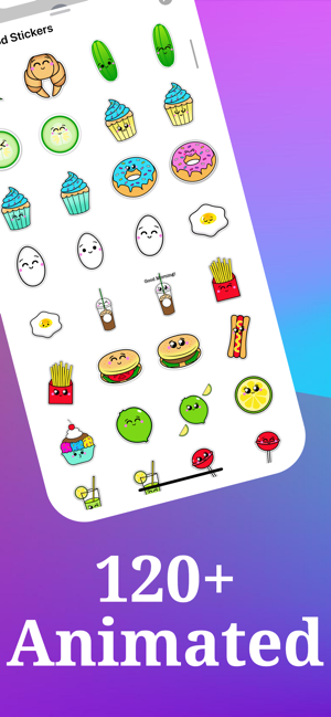 Lovely Food Stickers!(圖2)-速報App