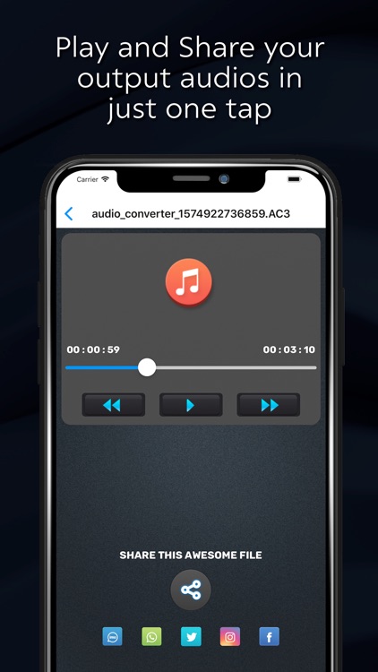 Audio Cutter Converter Merger screenshot-5