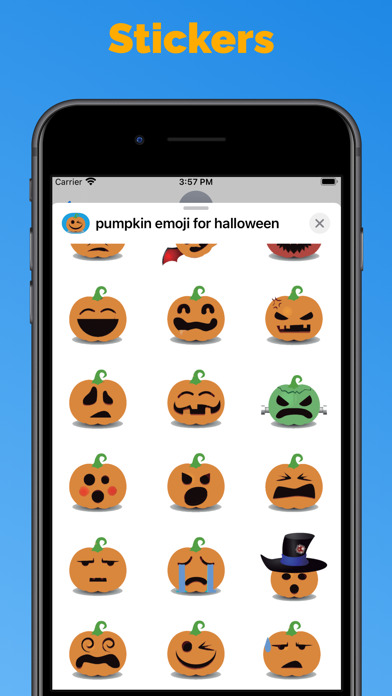 Pumpkin : Halloween stickersのおすすめ画像2