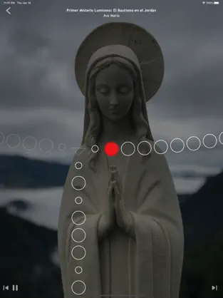 Screenshot 7 Santo Rosario con audio iphone