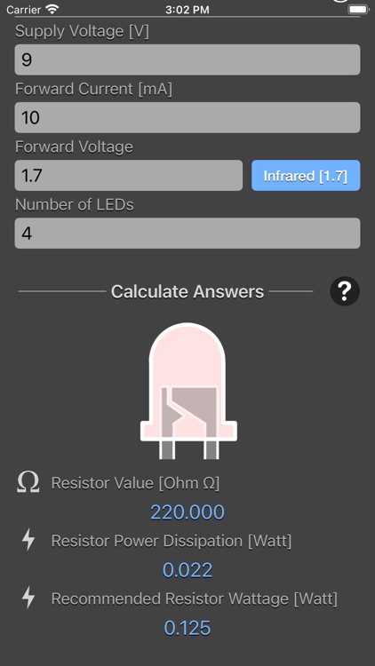 LED Resistor Calculator Plus screenshot-6
