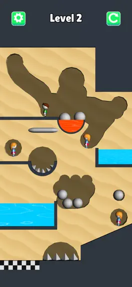 Game screenshot Sand Trap Escape 3D apk