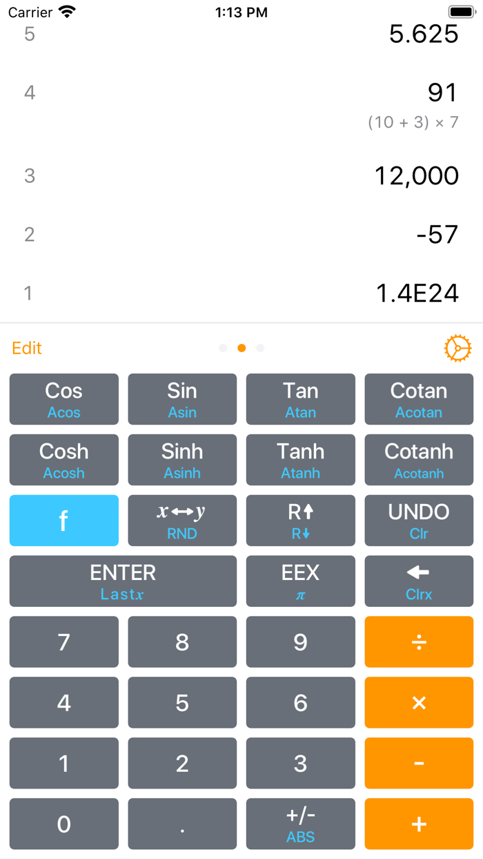 Calculator RPN