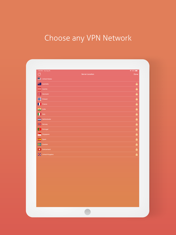Screenshot #6 pour Rolity VPN - Fast Stable VPN