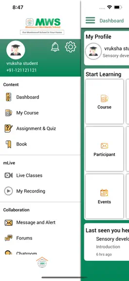 Game screenshot MWS - Student App hack