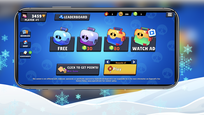 Бокс симулятор для Бравл Старс