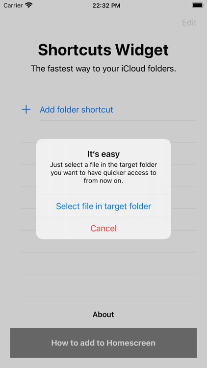 Folder Shortcuts @ Homescreen screenshot-3