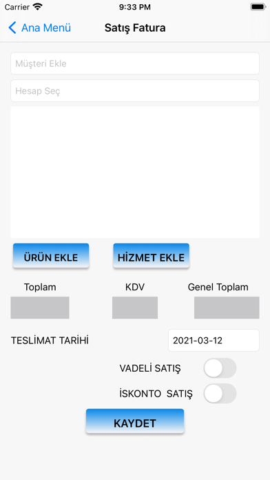 Kilit Ön Muhasebe screenshot 3
