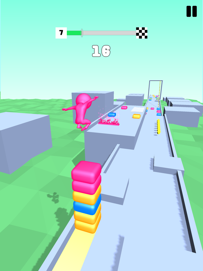 Candy Tower Rider Match3 Game