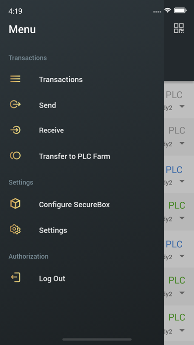 PLC Wallet screenshot 4